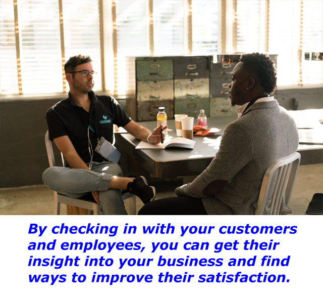 Check In with Your Customers